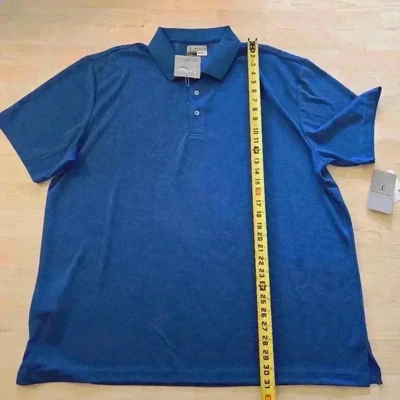PGA tour airflux classic blue polo size XXL NWT - Picture 4 of 9